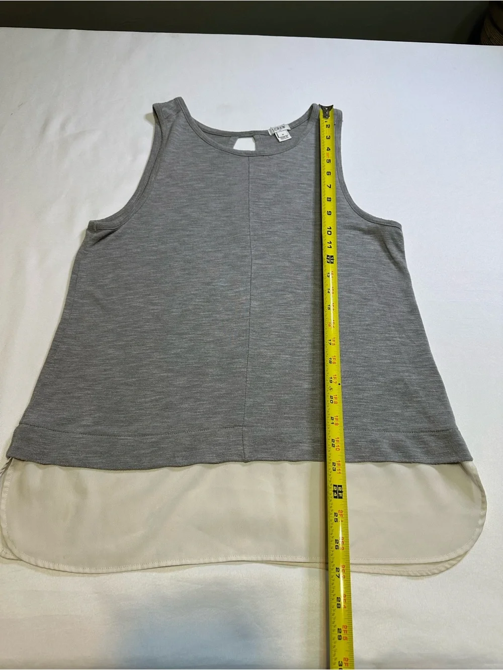 J. Crew sleeveless crew